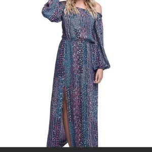 Buddy love poppy print maxi dress